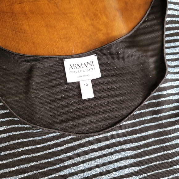 Armani blue glitter shirt - Picture 12 of 12